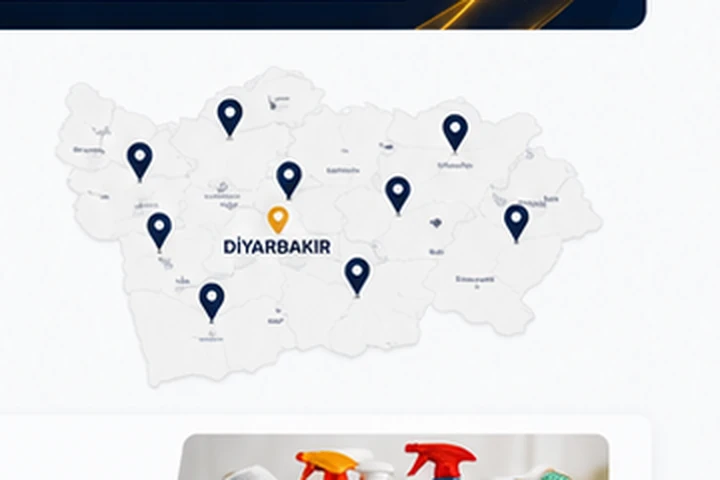 Diyarbakır hizmet bölgeleri haritası