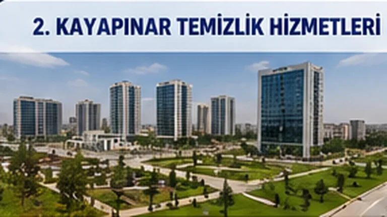 Kayapınar Temizlik Hizmetleri