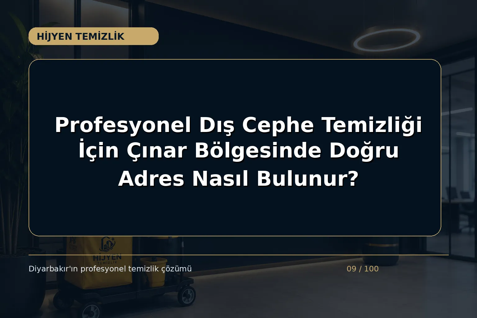 Profesyonel Dış Cephe Temizliği İçin Çınar Bölgesinde Doğru Adres Nasıl Bulunur?