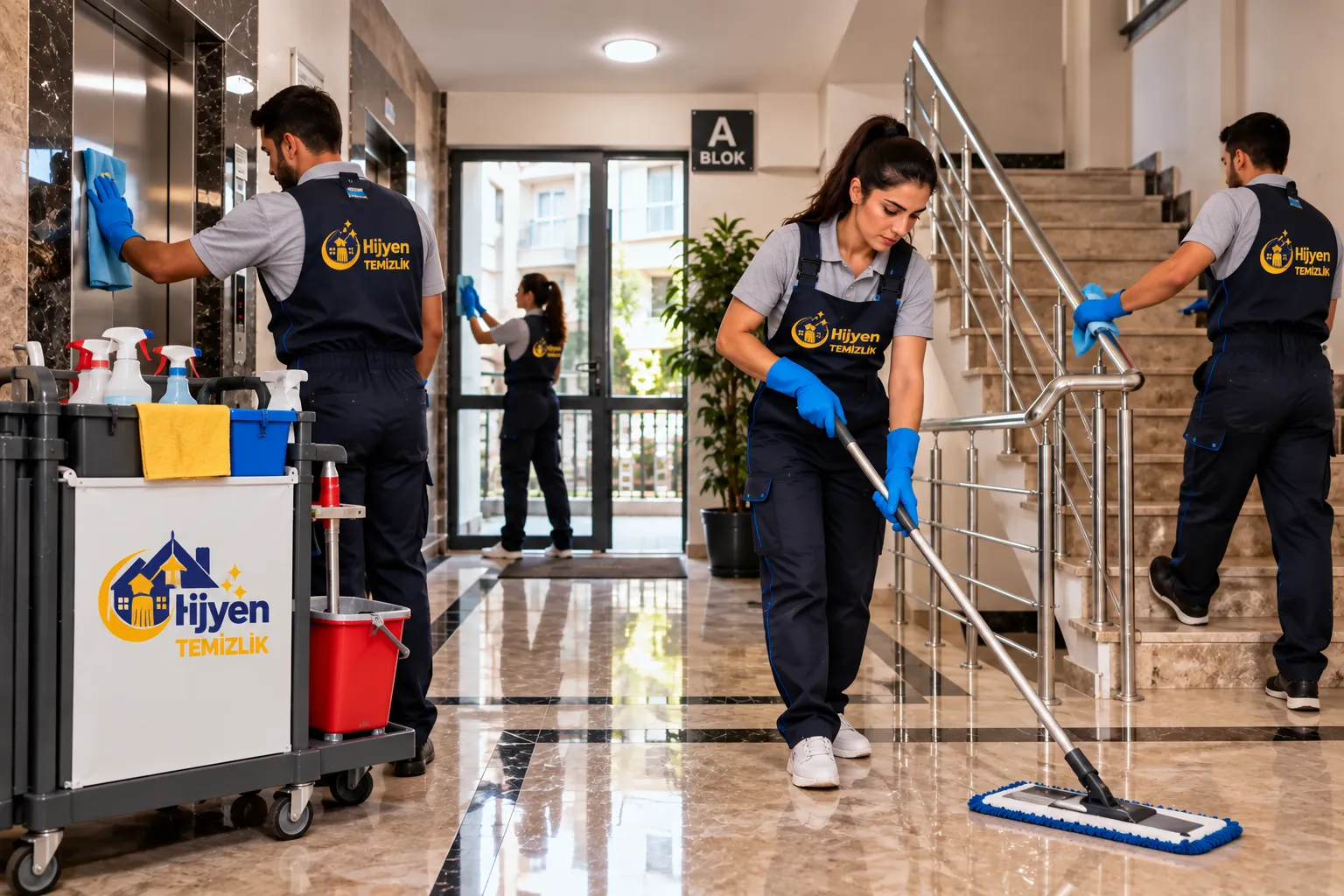Diyarbakır Apartman – Bina Temizliği Hizmeti