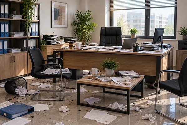 Ofis Temizliği öncesi