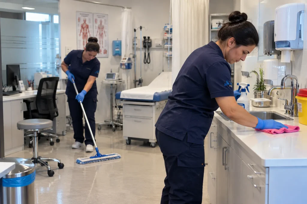 Diyarbakır Klinikte Titiz Temizlik Mesaisi